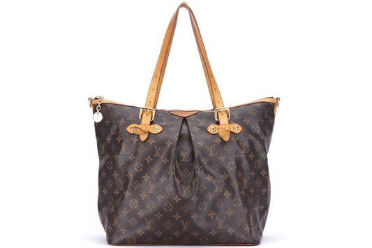 LOUIS VUITTON PALERMO ( ) GM MONOGRAM CANVAS, WITH STRAP, NO DUST COVER Handbag