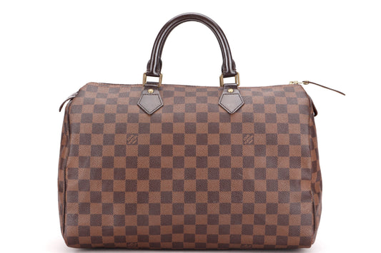 LOUIS VUITTON ( ) DAMIER EBENE, WITH KEYS & LOCK, NO DUST COVER Handbag