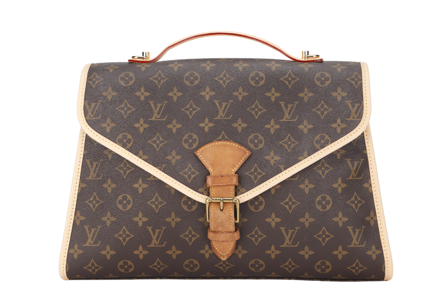 LOUIS VUITTON BEL AIR ( ) MONOGRAM CANVAS GOLD HARDWARE WITH STRAP & DUST COVER Shoulder Bag
