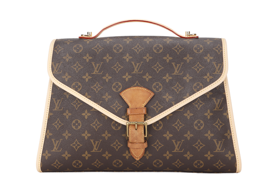 LOUIS VUITTON BEL AIR ( ) MONOGRAM CANVAS GOLD HARDWARE WITH STRAP & DUST COVER Shoulder Bag