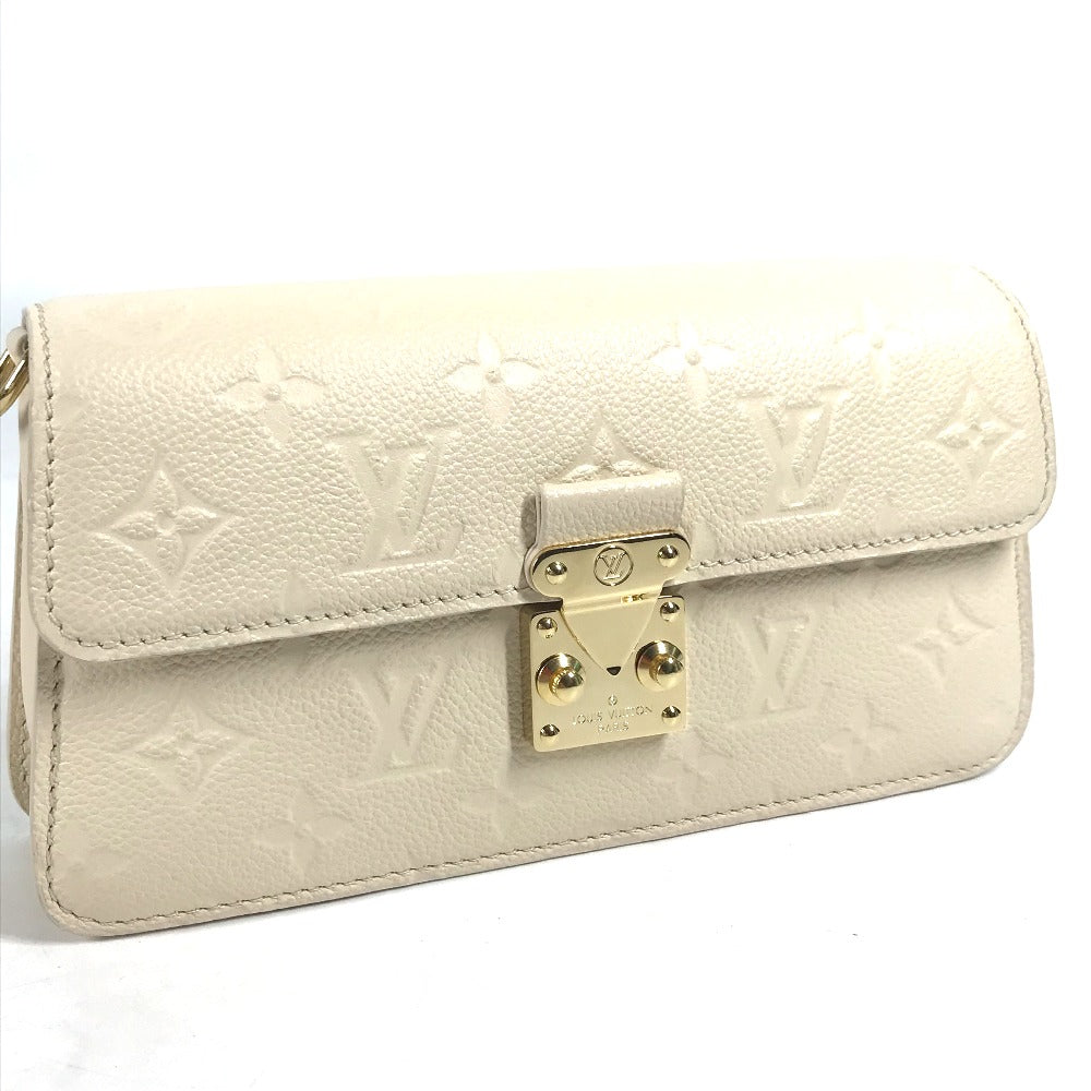 LOUIS VUITTON Shoulder Bag Monogram Ann Platt Leather beige Monogram Ann Platt Wallet on Chain Metis Women
