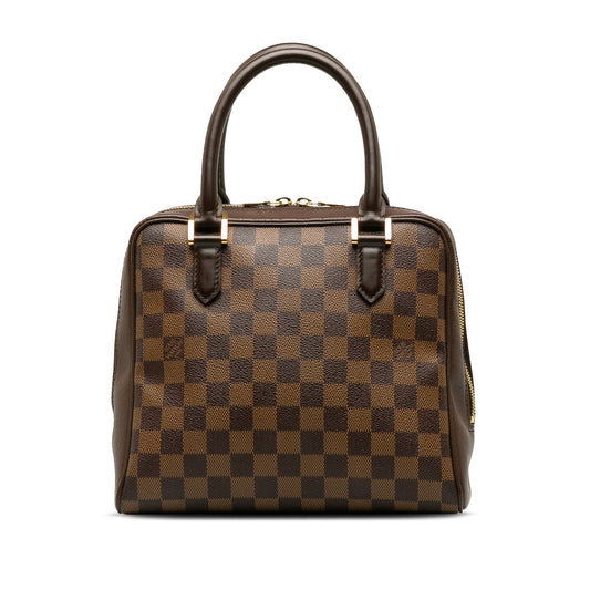 Brown Louis Vuitton Damier Ebene Brera HandBag