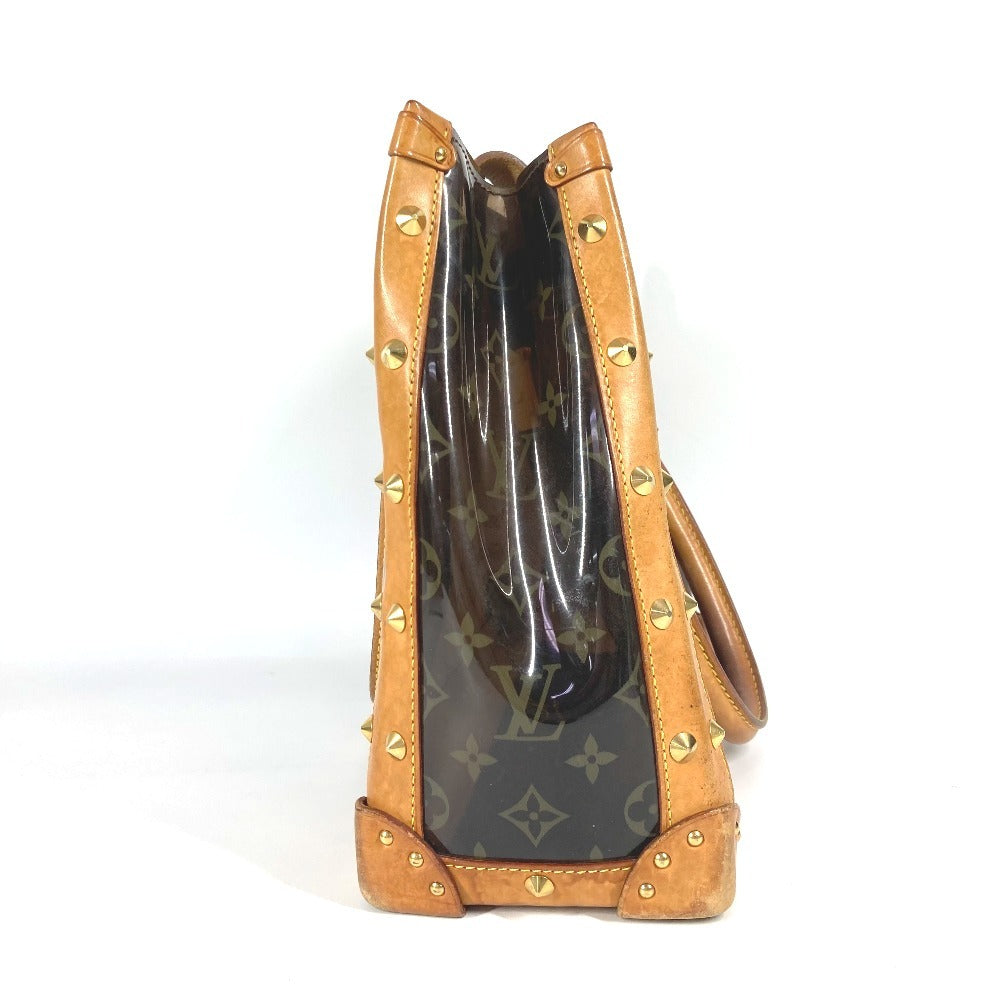 LOUIS VUITTON Shoulder Bag Plastics Brown Monogram Neo Cabas Ambre MM Women