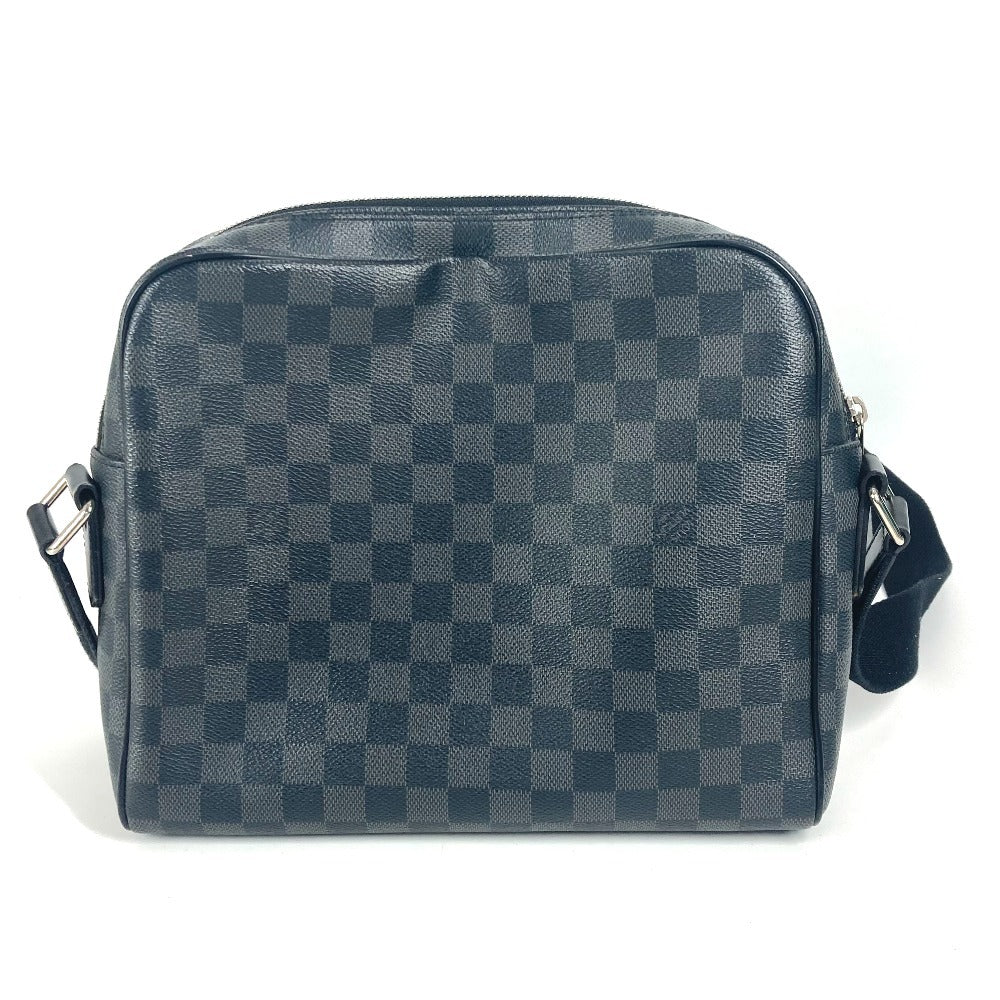 LOUIS VUITTON Shoulder Bag Damier Grafitto Canvas black Damier Grafitte Dayton PM