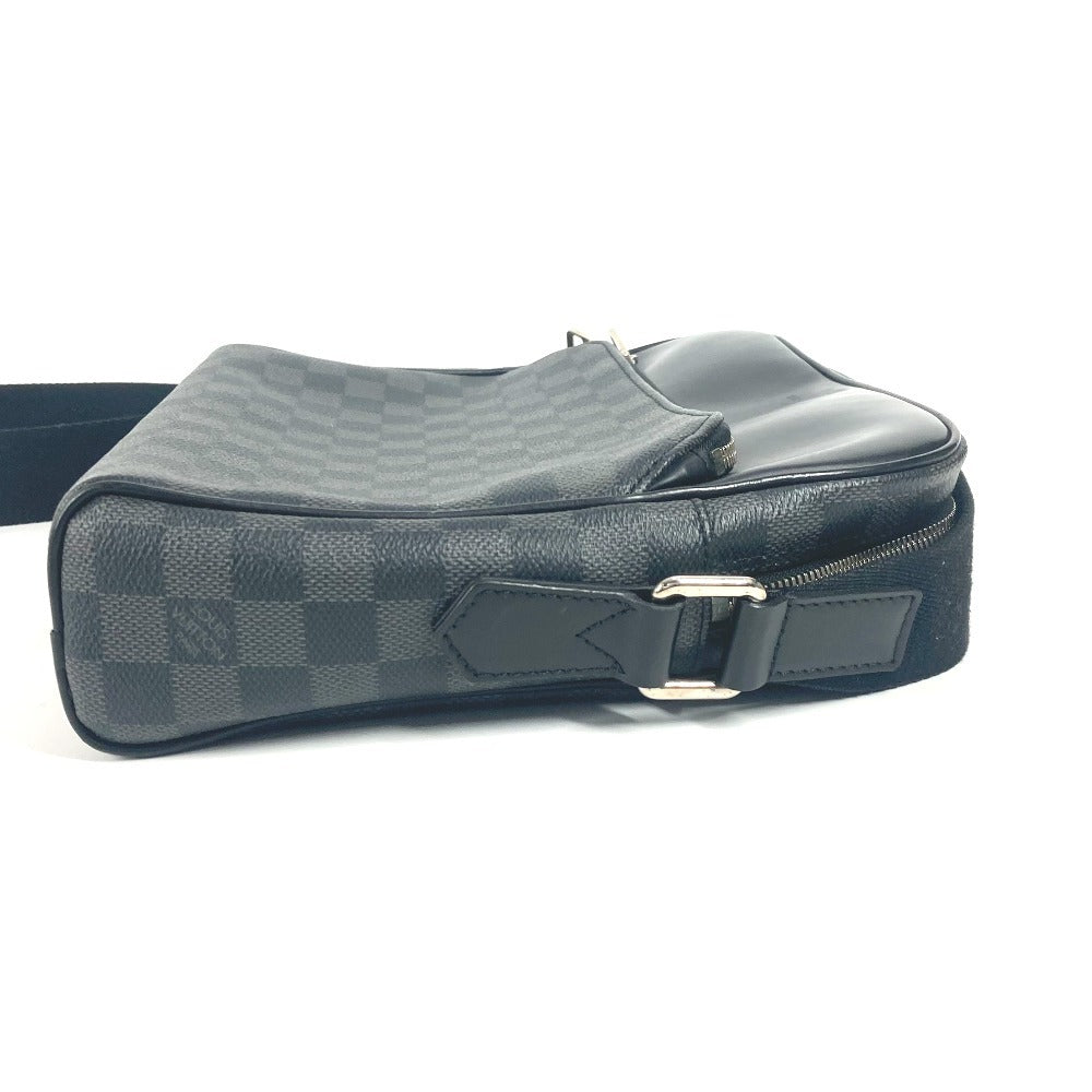 LOUIS VUITTON Shoulder Bag Damier Grafitto Canvas black Damier Grafitte Dayton PM