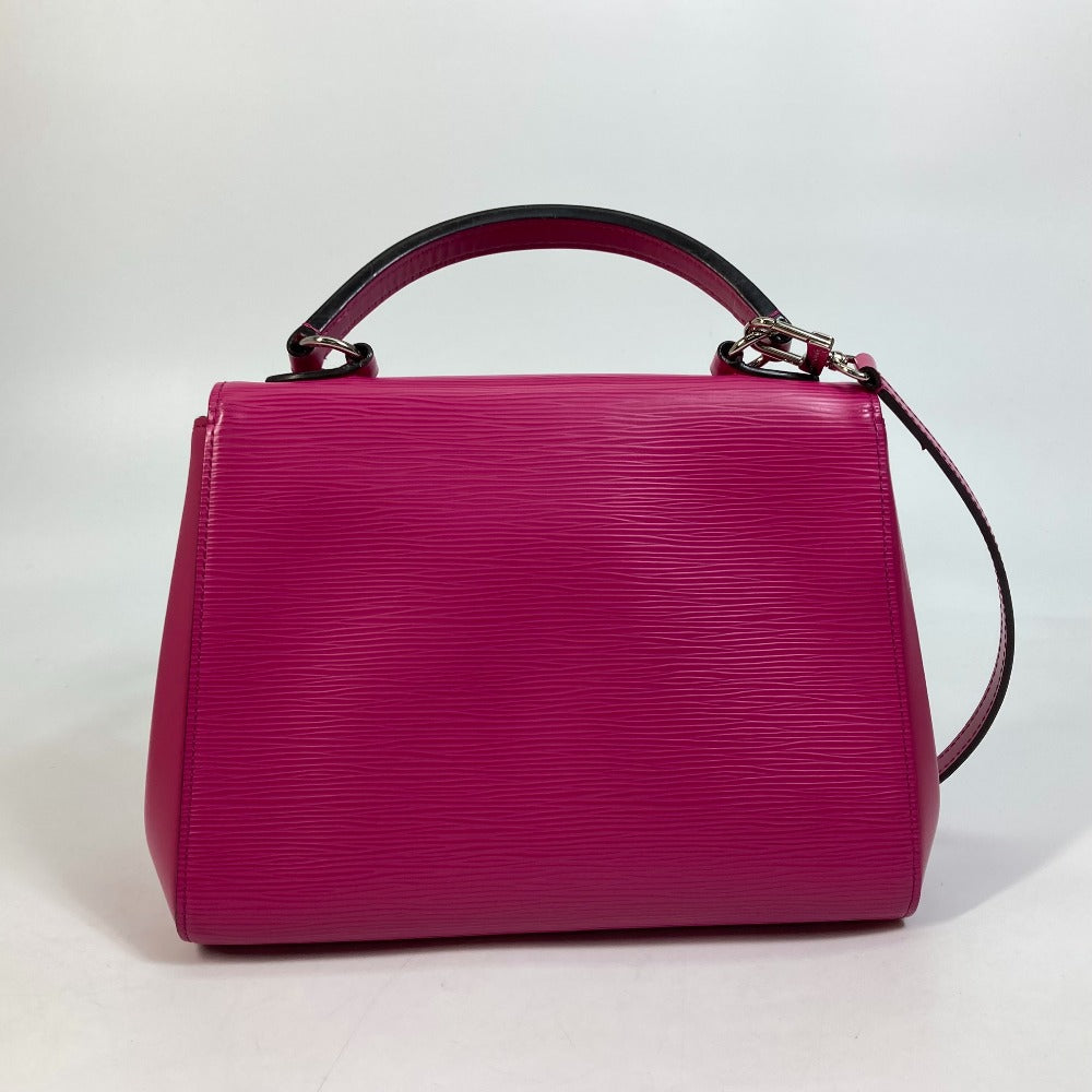 LOUIS VUITTON Handbag Epi Leather pink Epi Cluny BB Women