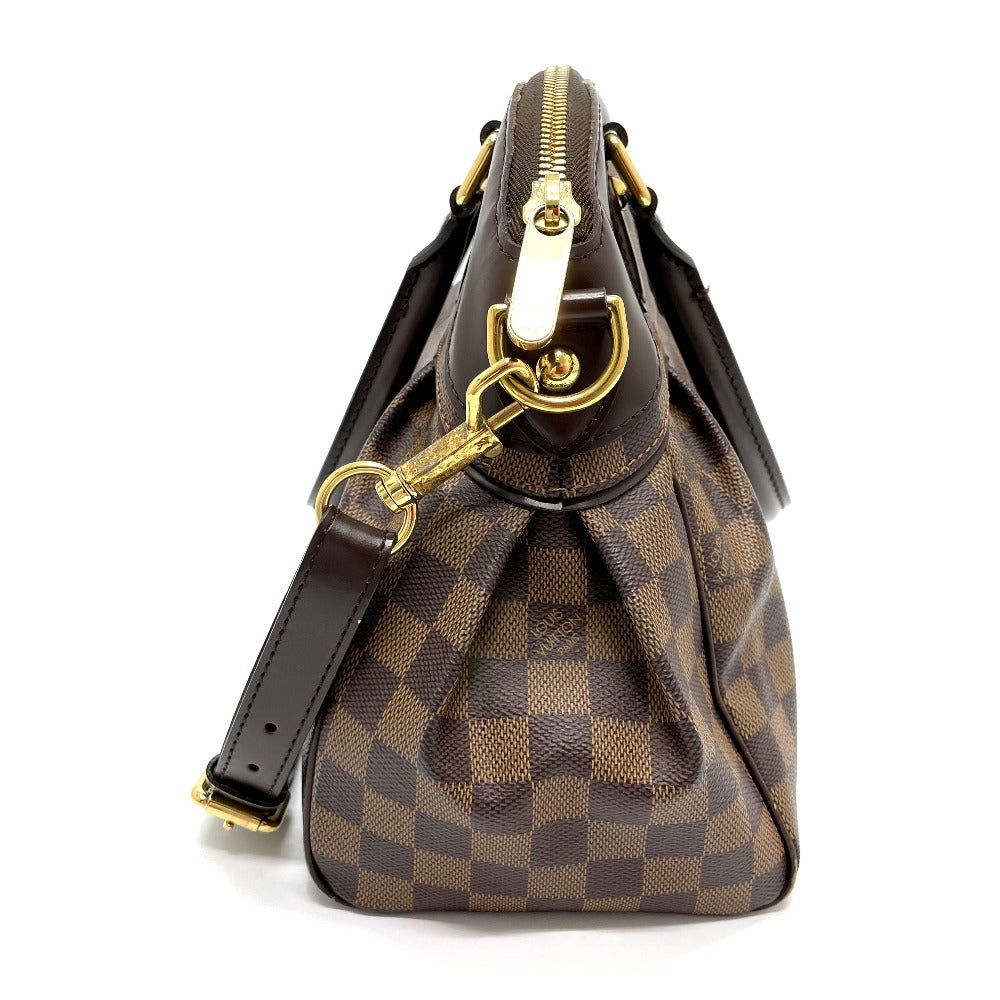 LOUIS VUITTON Shoulder Bag Damier canvas Brown Damier Trevi PM Women