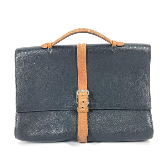 HERMES Business bag Fjord black Bag Etrivert document mens