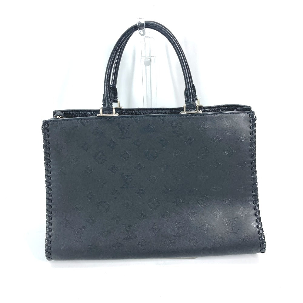 LOUIS VUITTON Handbag leather black Tote Bag Monogram Very Zip Tote Bag Women