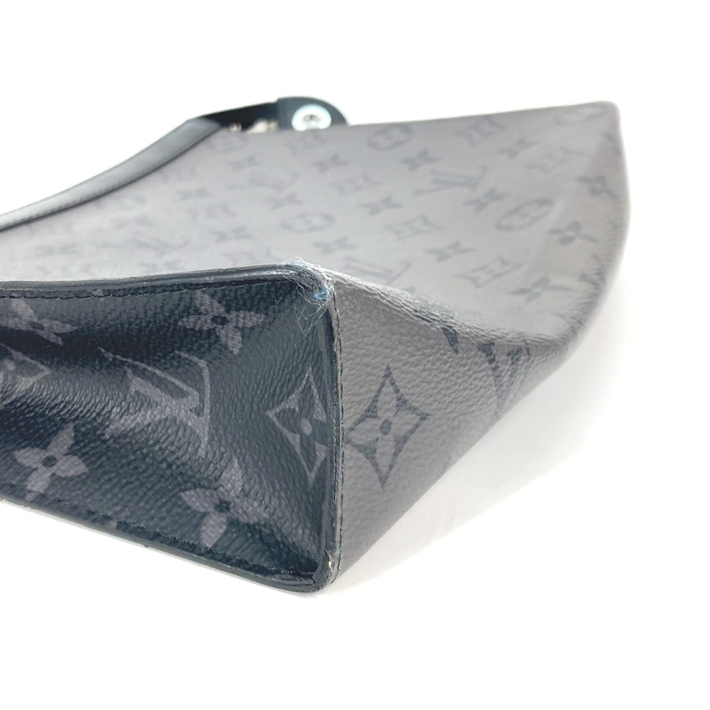  LOUIS VUITTON Clutch bag Monogram Eclipse Canvas gray Monogram Eclipse Reverse Pochette Voyage mens