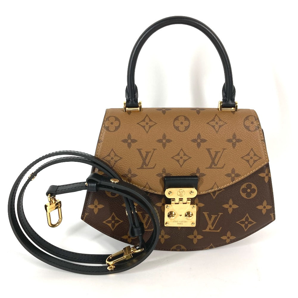 LOUIS VUITTON Handbag Monogram Reverse Canvas , Monogram Canvas Brown Monogram reverse Tilsitt
