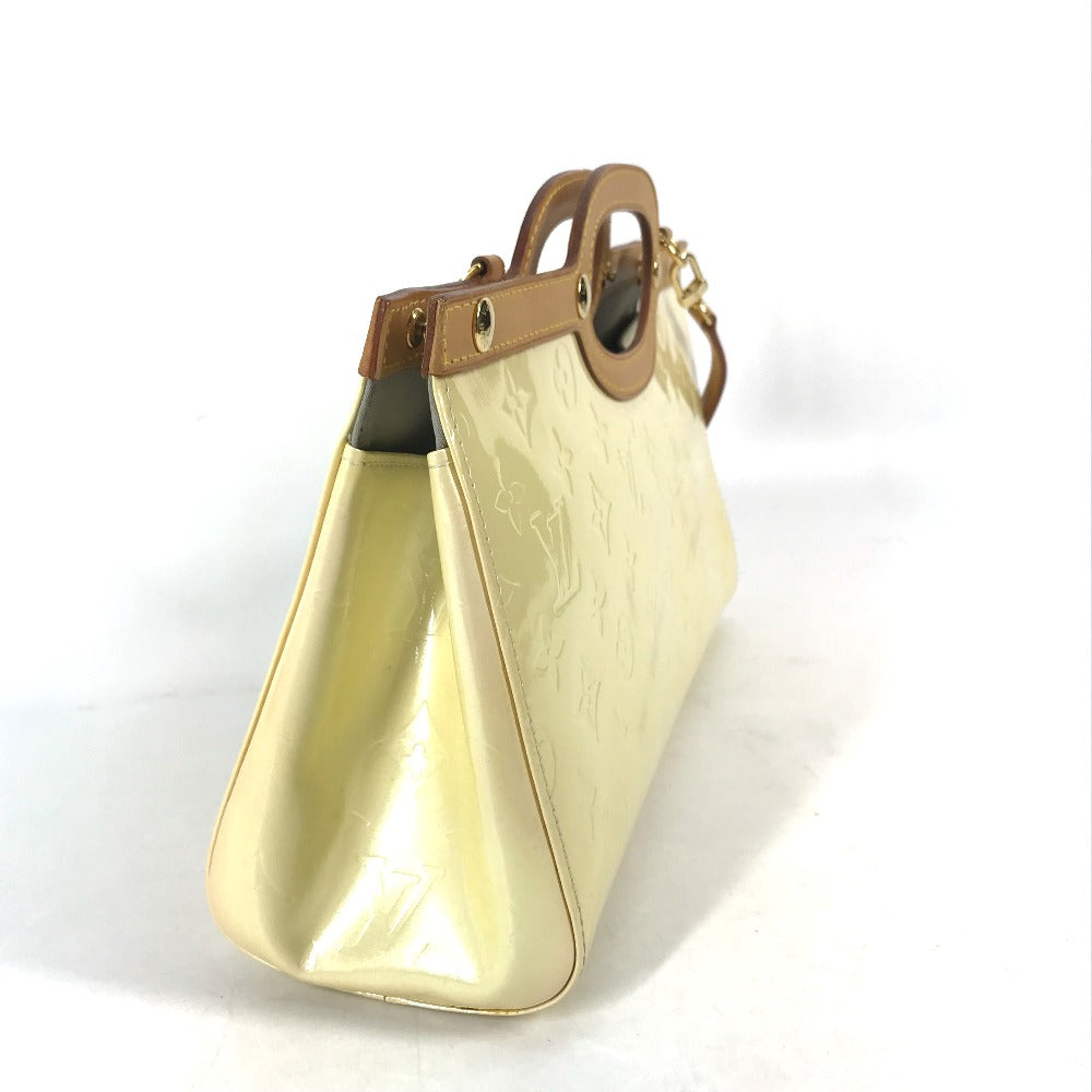 LOUIS VUITTON Shoulder Bag Monogram Vernis Canvas white Monogram Vernis Roxbury Drive Women