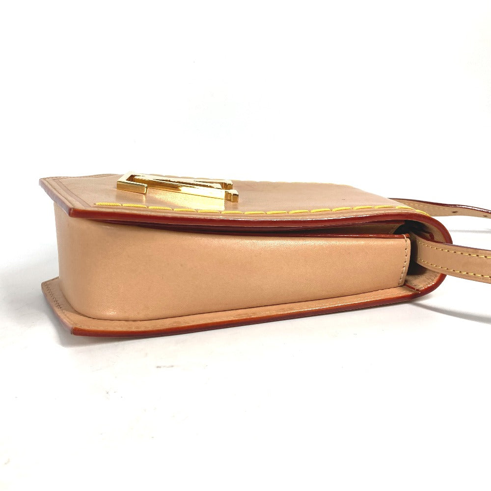 LOUIS VUITTON Shoulder Bag Nume leather beige Keybell XL PM