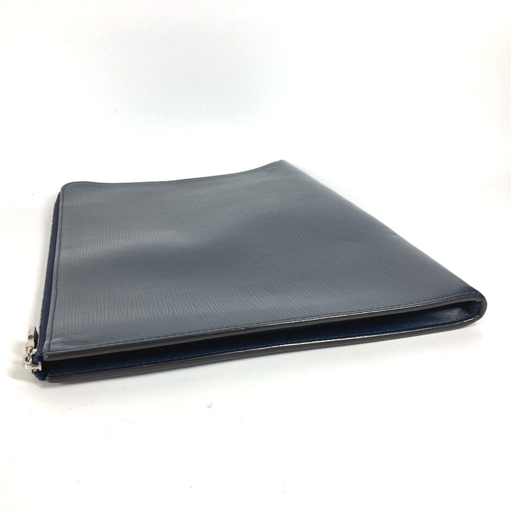 LOUIS VUITTON Clutch bag Epi Leather Navy Epi Pochette Jules GM mens