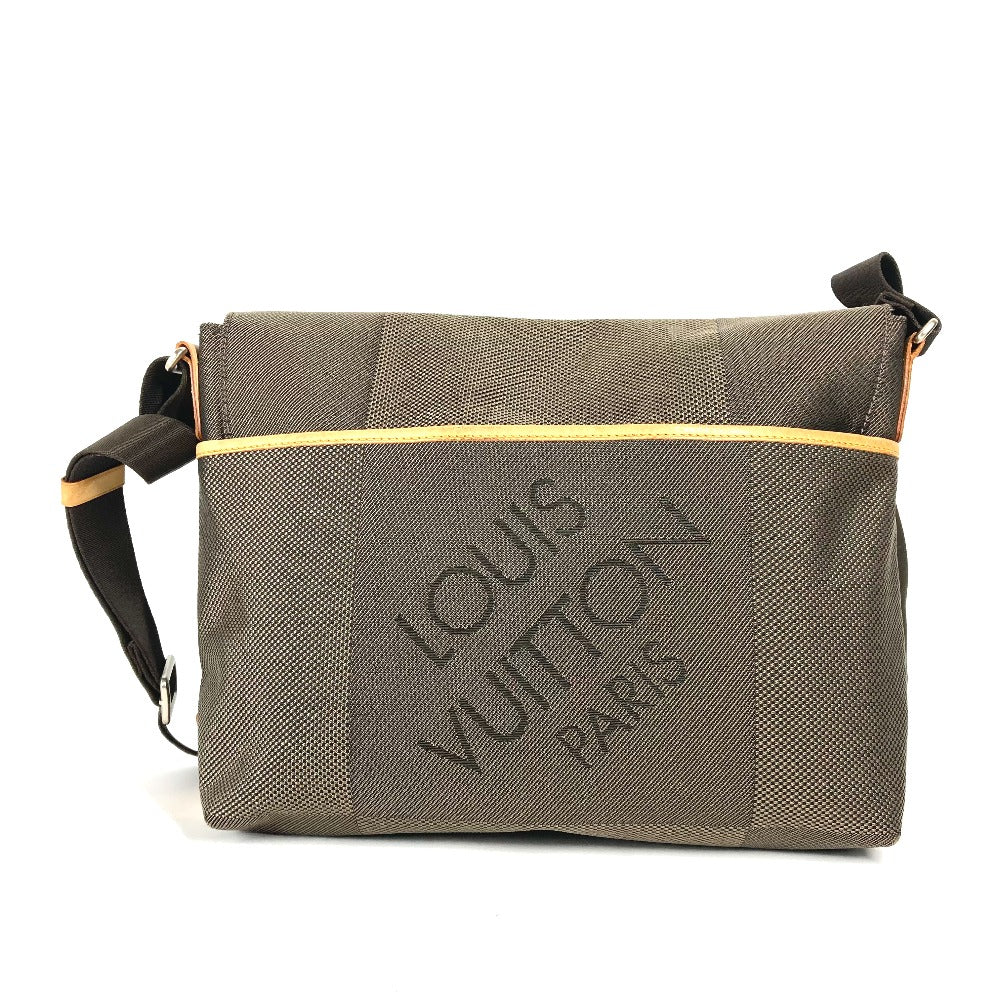LOUIS VUITTON Shoulder Bag Damier Jean Canvas khaki Damier Jean Roux mens