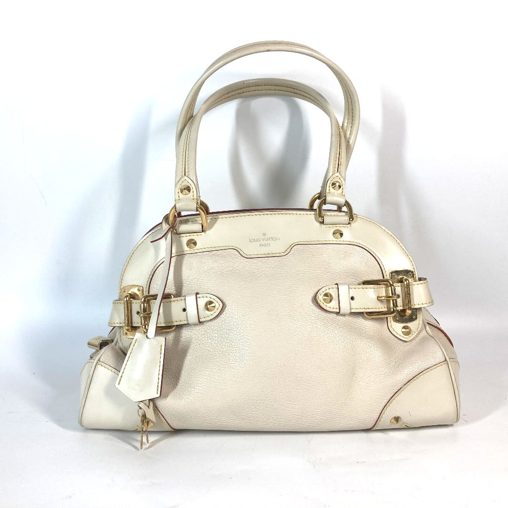 LOUIS VUITTON Handbag Suhari leather white Suhari Le Radiu Women