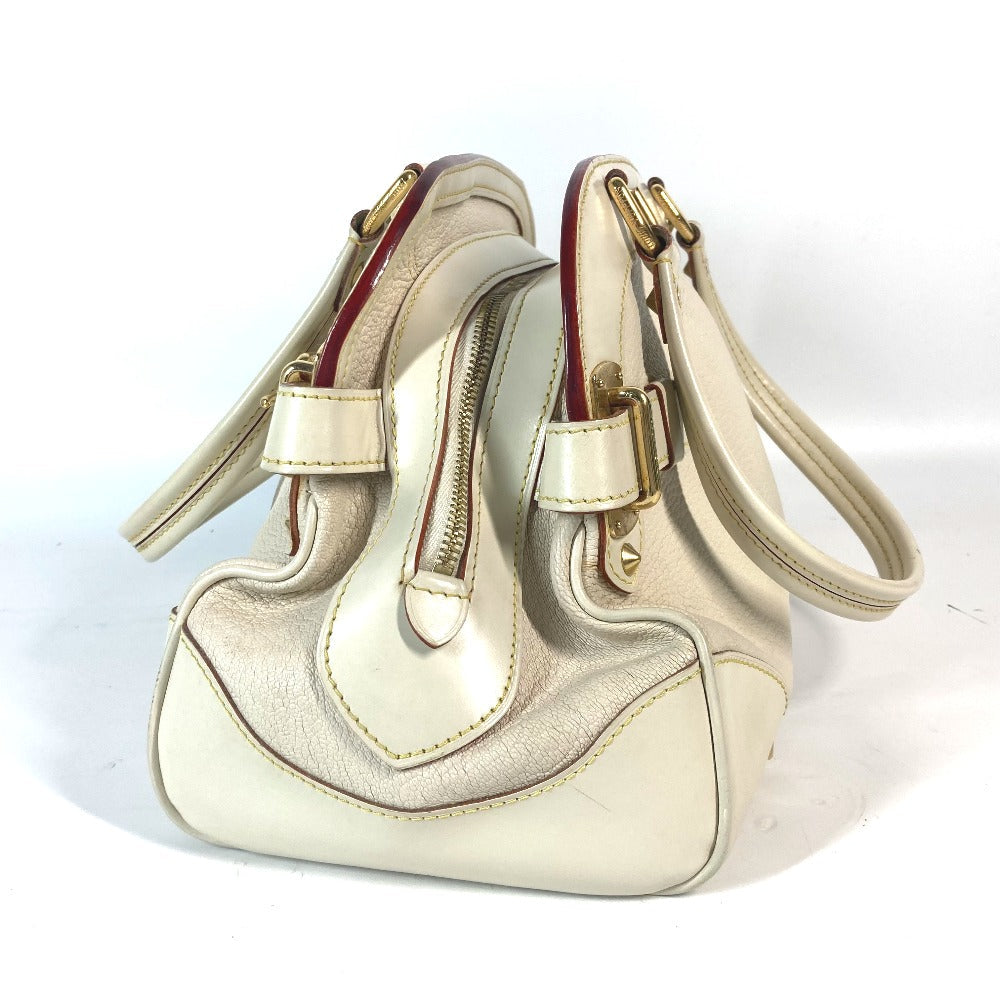 LOUIS VUITTON Handbag Suhari leather white Suhari Le Radiu Women