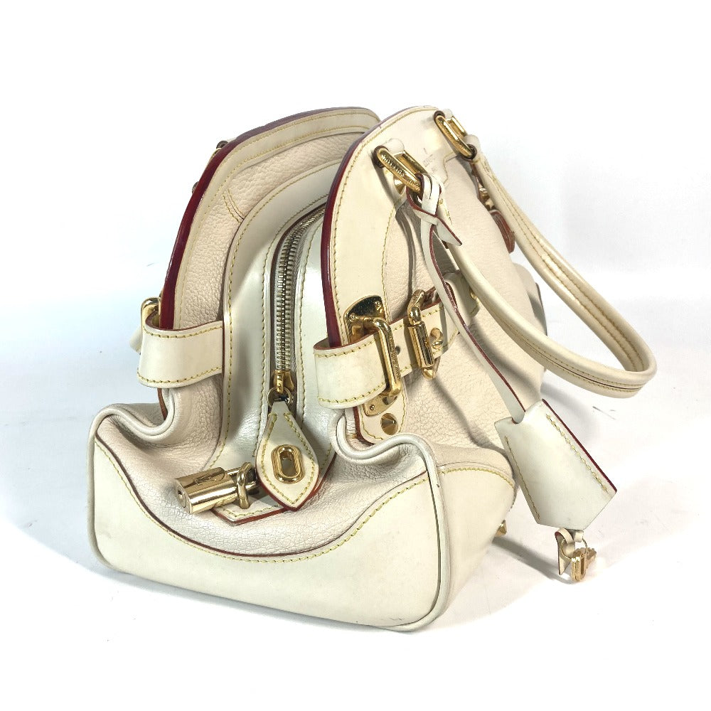 LOUIS VUITTON Handbag Suhari leather white Suhari Le Radiu Women