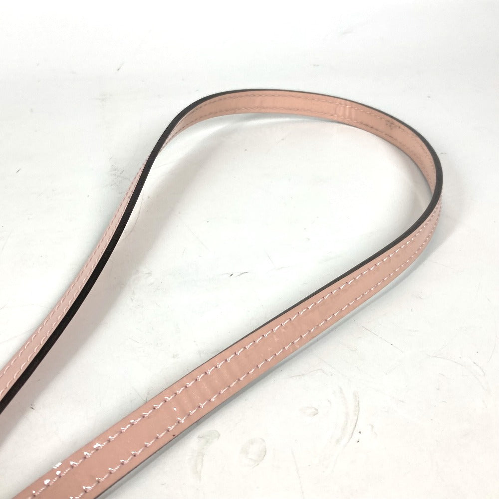 LOUIS VUITTON Shoulder strap Patent leather pink Vernis Women