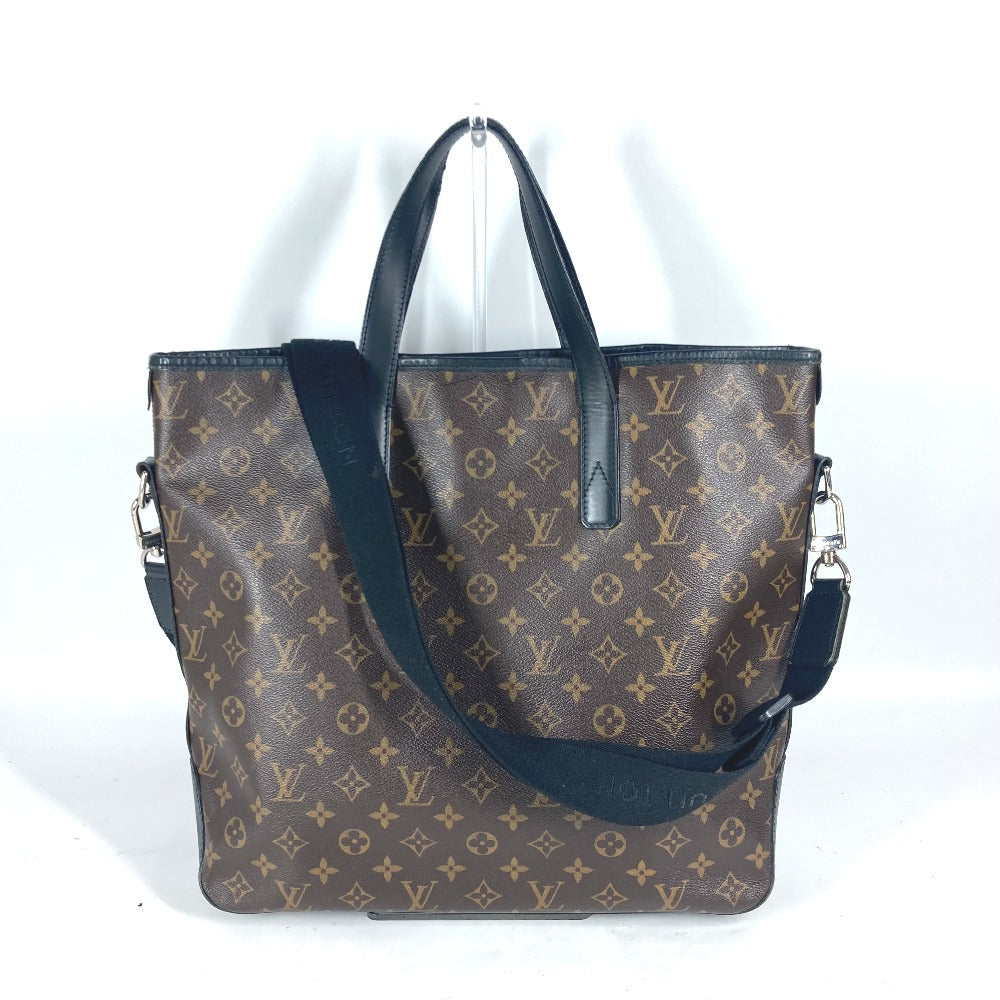 LOUIS VUITTON Shoulder Bag Monogram macacer canvas Brown Monogram macacer Davis unisex(Unisex)