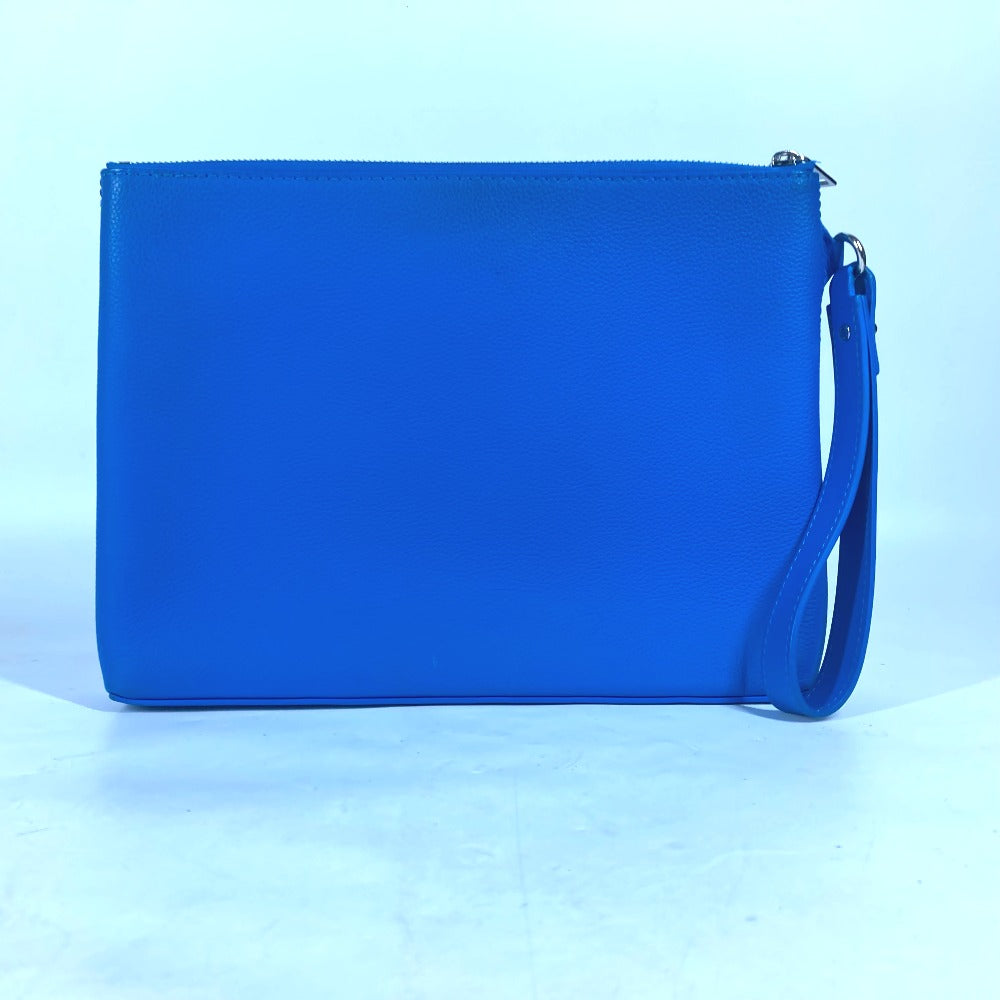Luxury Women's Clutch Bag | LOUIS VUITTON Clutch bag leather blue Aerogram LV logo takeoff pouch