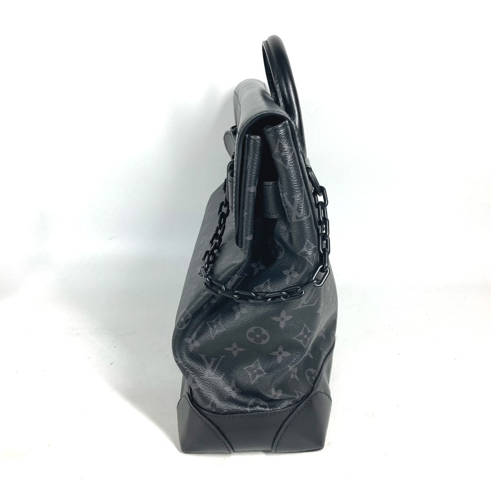 LOUIS VUITTON Handbag Monogram Eclipse Canvas black Monogram Eclipse Steamer PM mens