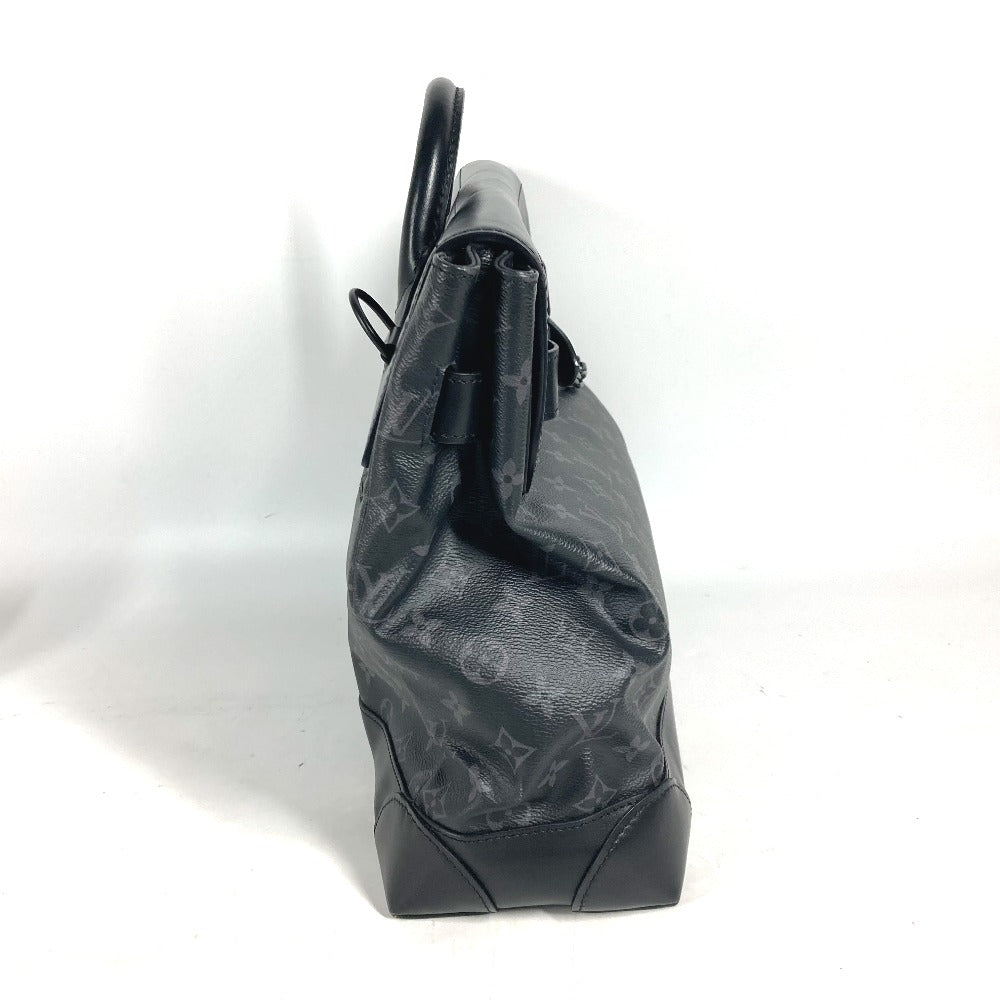 LOUIS VUITTON Handbag Monogram Eclipse Canvas black Monogram Eclipse Steamer PM mens