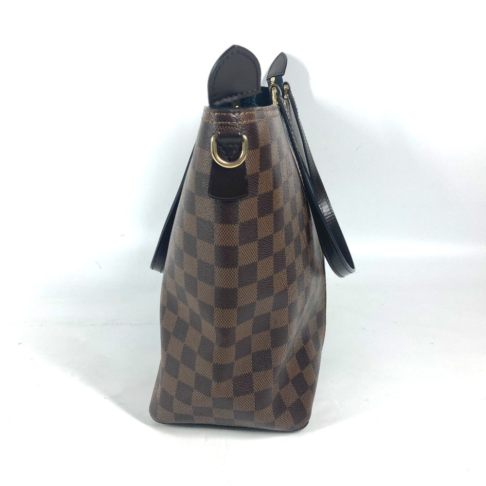 LOUIS VUITTON Shoulder Bag Damier canvas, leather Brown Damier Jersey