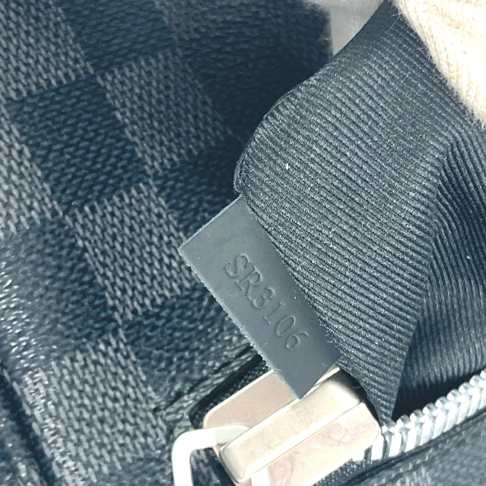 LOUIS VUITTON Business bag N23211 Damier Grafitto Canvas black Damier Grafitte Horizon mens