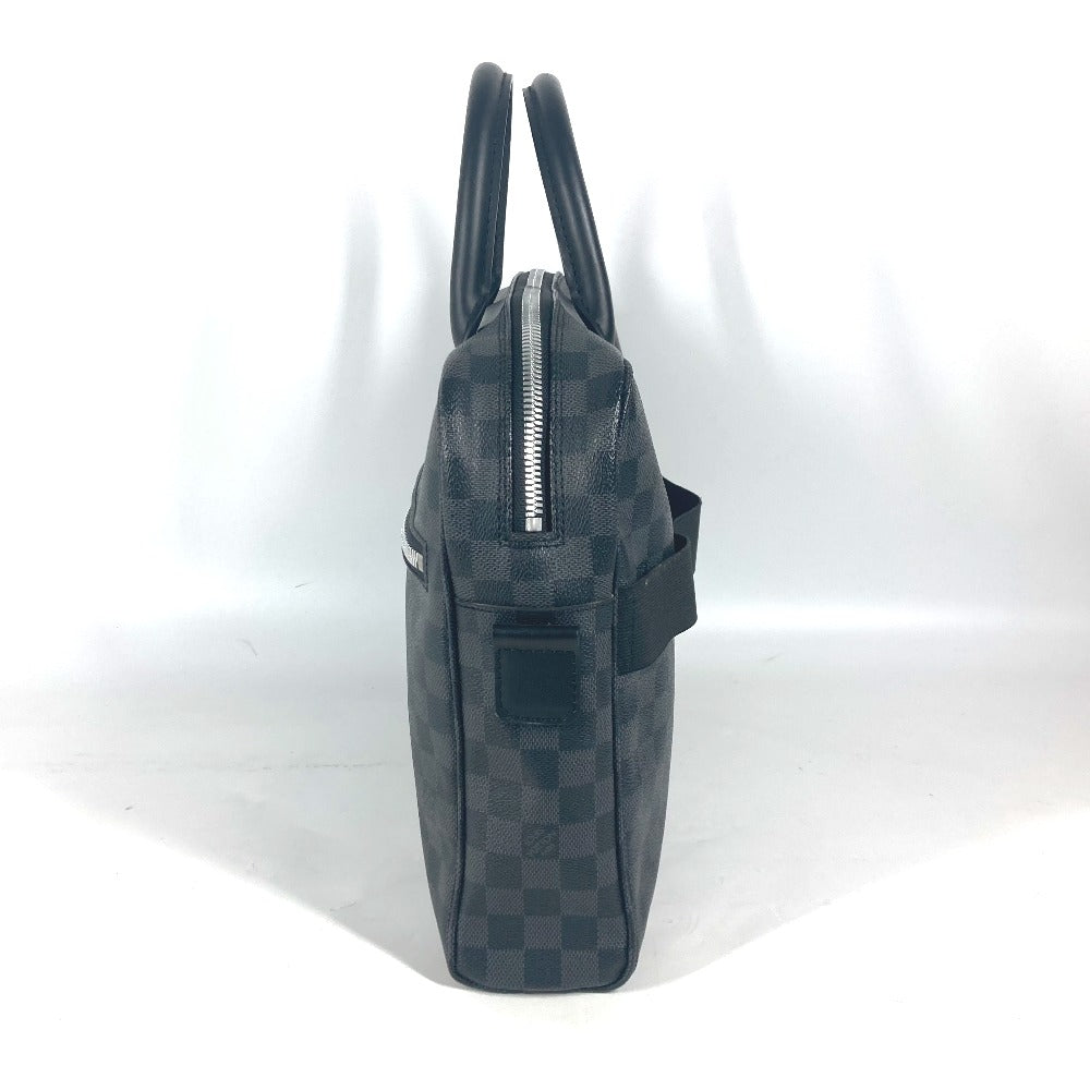 LOUIS VUITTON Business bag N23211 Damier Grafitto Canvas black Damier Grafitte Horizon mens