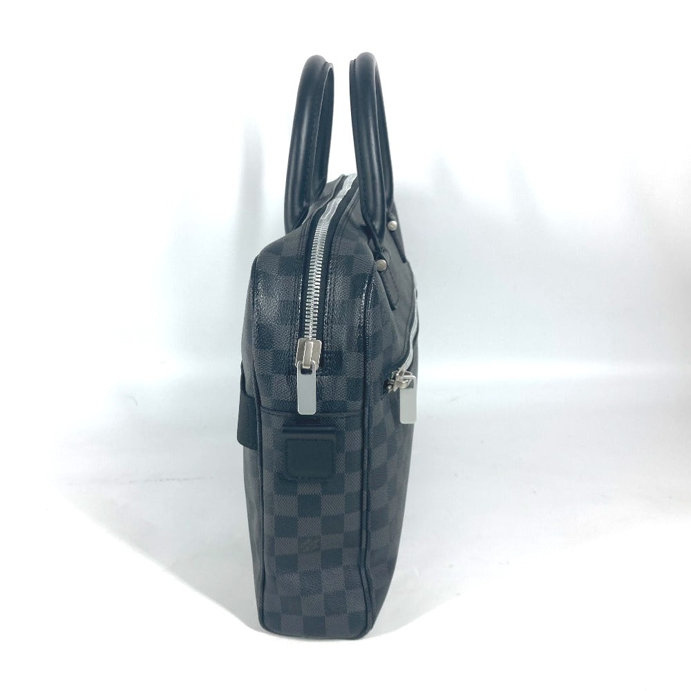 LOUIS VUITTON Business bag N23211 Damier Grafitto Canvas black Damier Grafitte Horizon mens