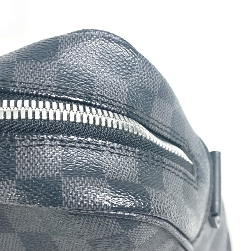 LOUIS VUITTON Business bag N23211 Damier Grafitto Canvas black Damier Grafitte Horizon mens