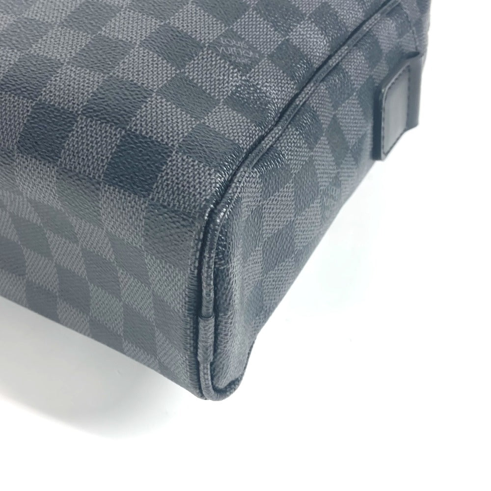 LOUIS VUITTON Business bag N23211 Damier Grafitto Canvas black Damier Grafitte Horizon mens