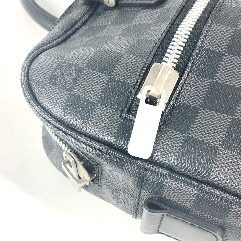 LOUIS VUITTON Business bag N23211 Damier Grafitto Canvas black Damier Grafitte Horizon mens