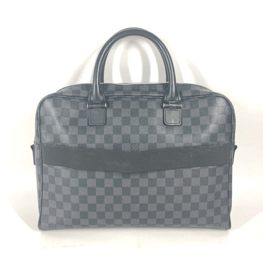 LOUIS VUITTON Business bag N23211 Damier Grafitto Canvas black Damier Grafitte Horizon mens