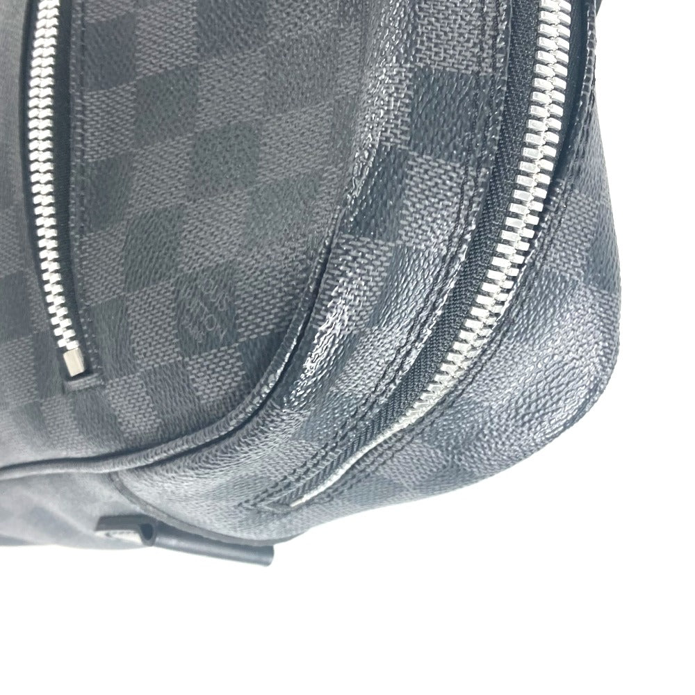 LOUIS VUITTON Business bag Damier Grafitto Canvas black Damier Grafitte Horizon
