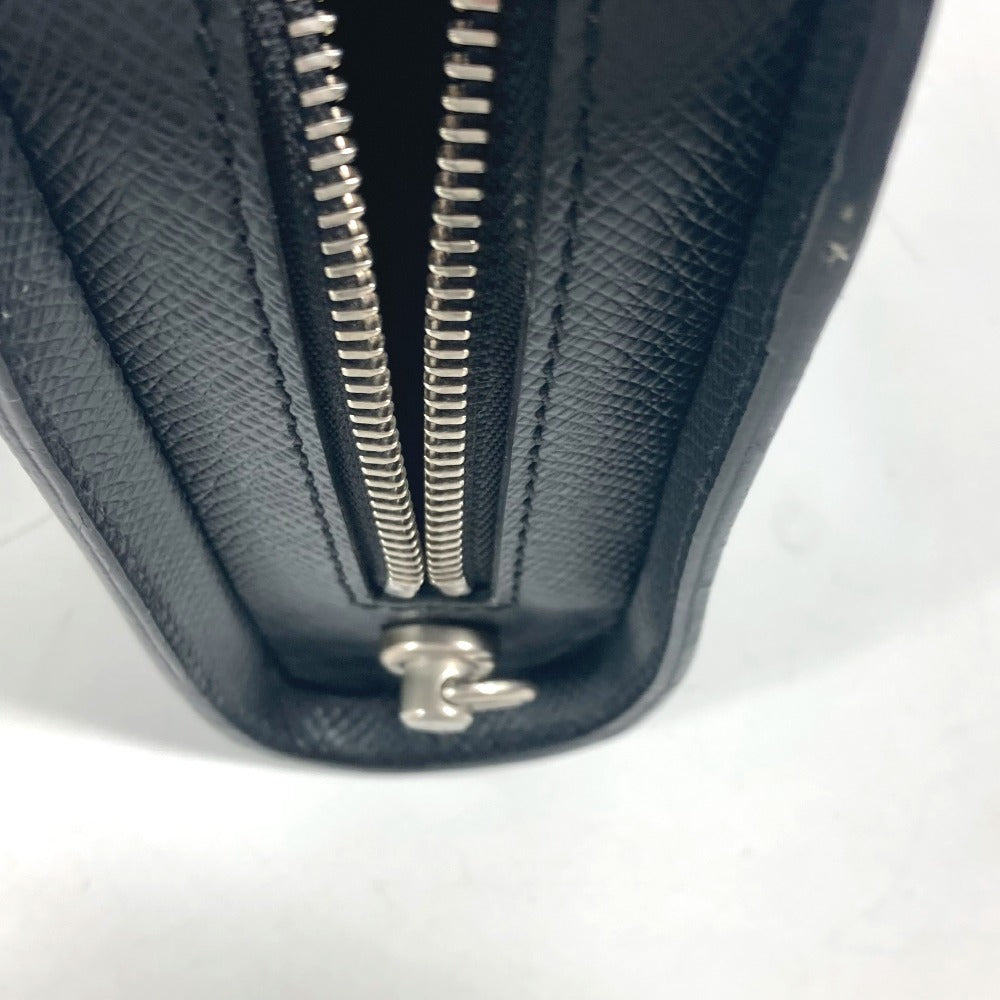 LOUIS VUITTON business bag M30182 Taiga Leather black Taiga Baikal mens