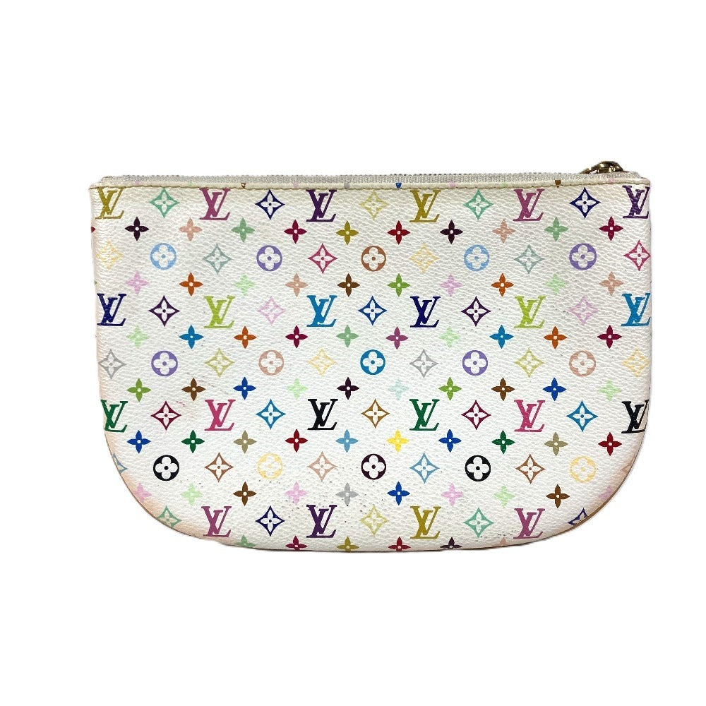  LOUIS VUITTON Pouch Monogram multicolor canvas white Monogram multicolor Pochette GM