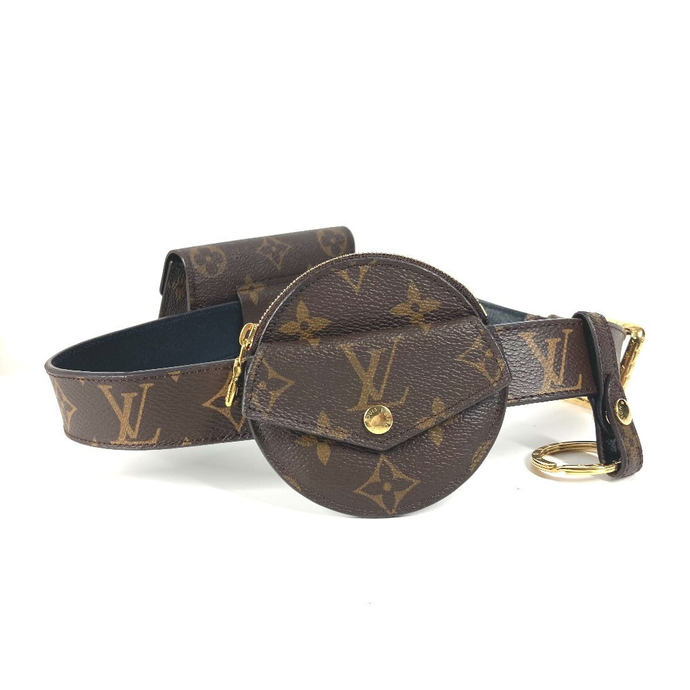 LOUIS VUITTON Waist bag Monogram canvas Brown Monogram Santur Daily Multi Pocket 70