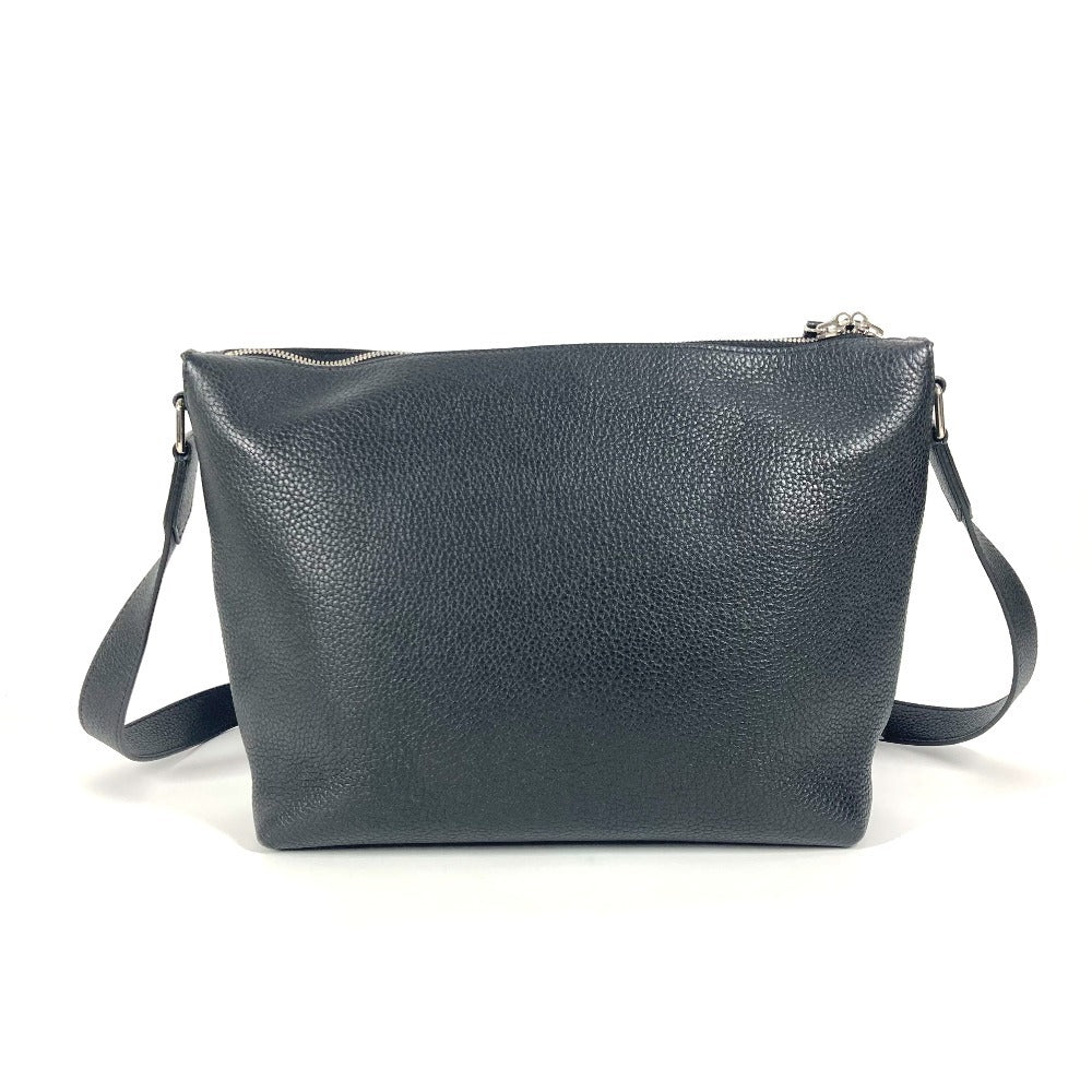 LOUIS VUITTON Shoulder Bag Taurillon Clemence Leather black Armando Messenger PM unisex(Unisex)