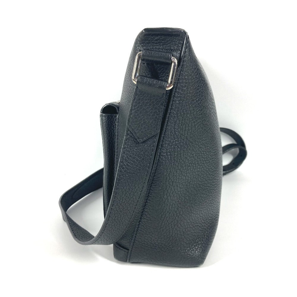 LOUIS VUITTON Shoulder Bag Taurillon Clemence Leather black Armando Messenger PM unisex(Unisex)