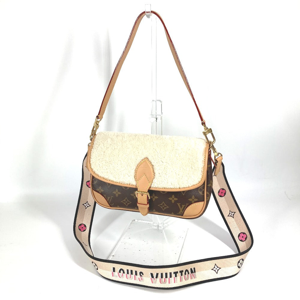 LOUIS VUITTON Shoulder Bag Monogram canvas, boa Brown Monogram Diane NM PM Women