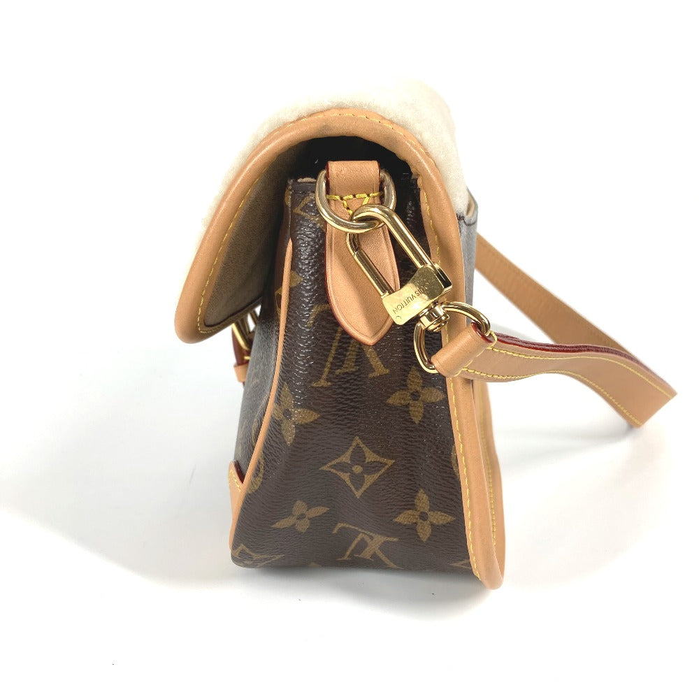 LOUIS VUITTON Shoulder Bag Monogram canvas, boa Brown Monogram Diane NM PM Women