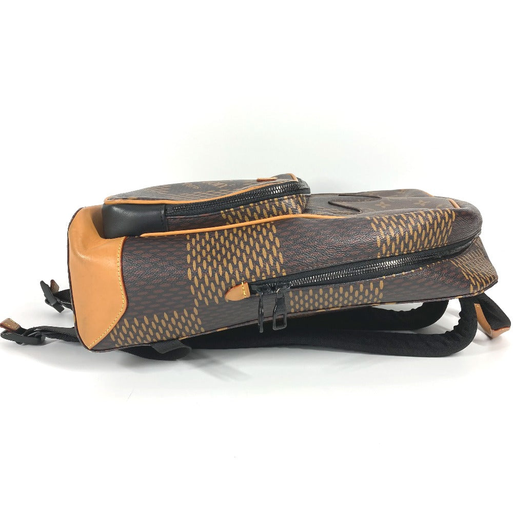 LOUIS VUITTON Backpack Damier Giant Canvas Brown Damier Giant NIGO collaboration Backpack unisex(Unisex)