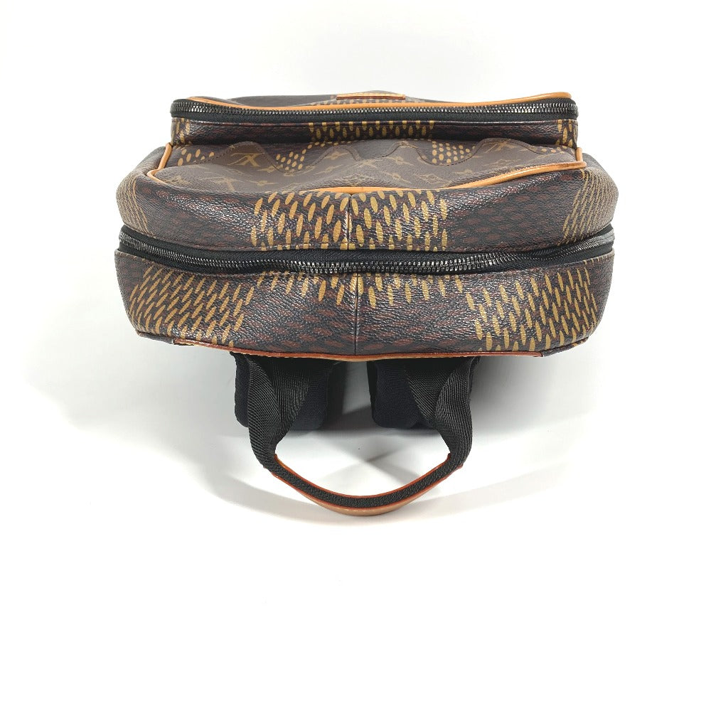 LOUIS VUITTON Backpack Damier Giant Canvas Brown Damier Giant NIGO collaboration Backpack unisex(Unisex)