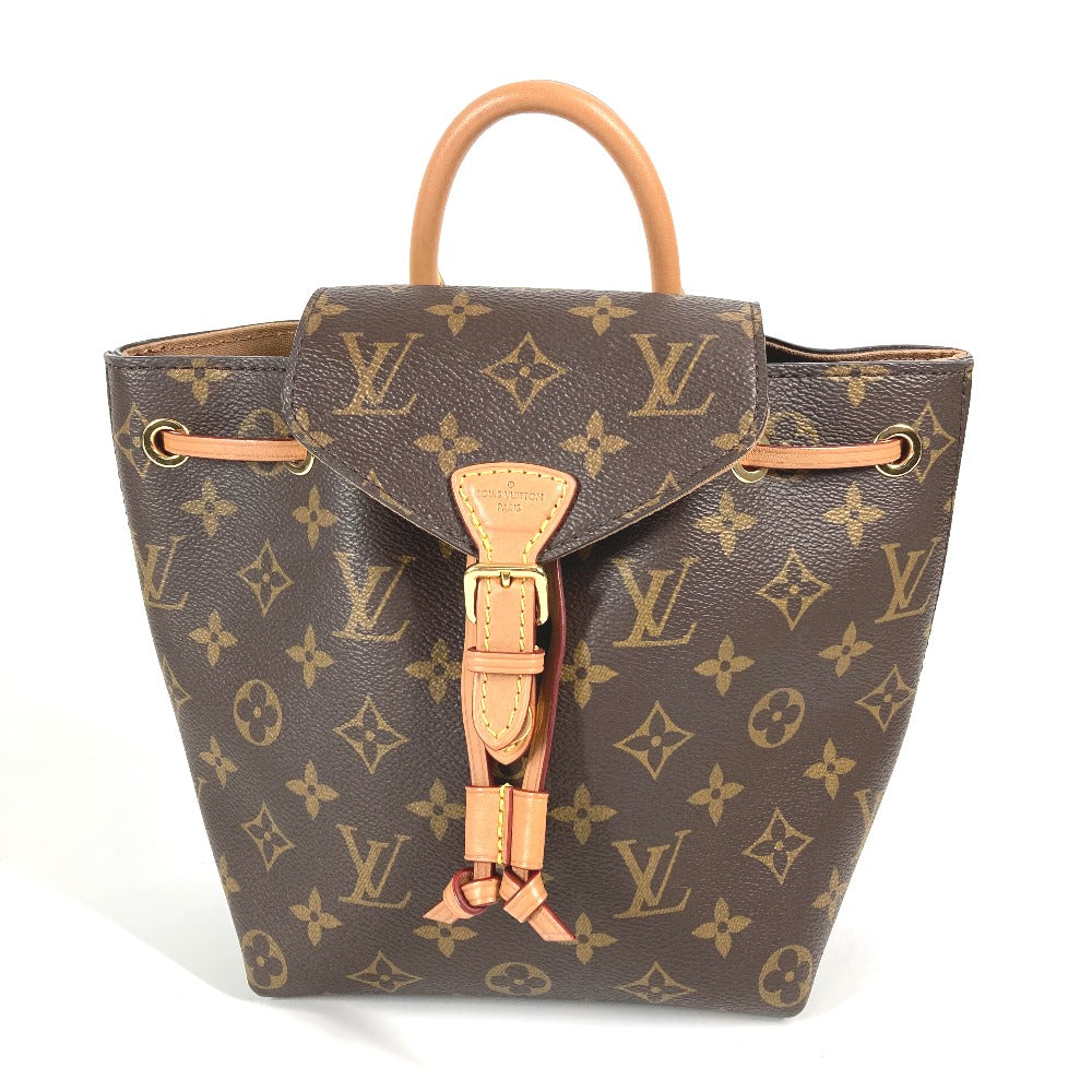 LOUIS VUITTON Backpack Monogram canvas Brown Monogram MontsourisNM BB Women