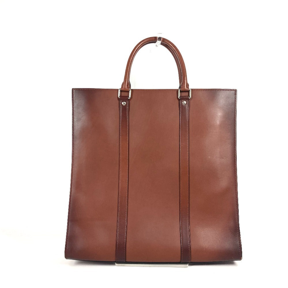 LOUIS VUITTON Business bag Nomad leather Brown Nomad Sac Plat mens