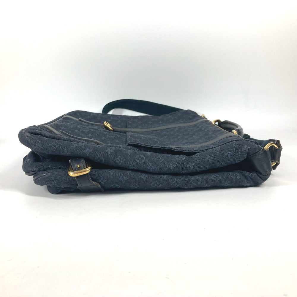 LOUIS VUITTON Shoulder Bag Monogram mini canvas Navy Monogram mini Dunes Women