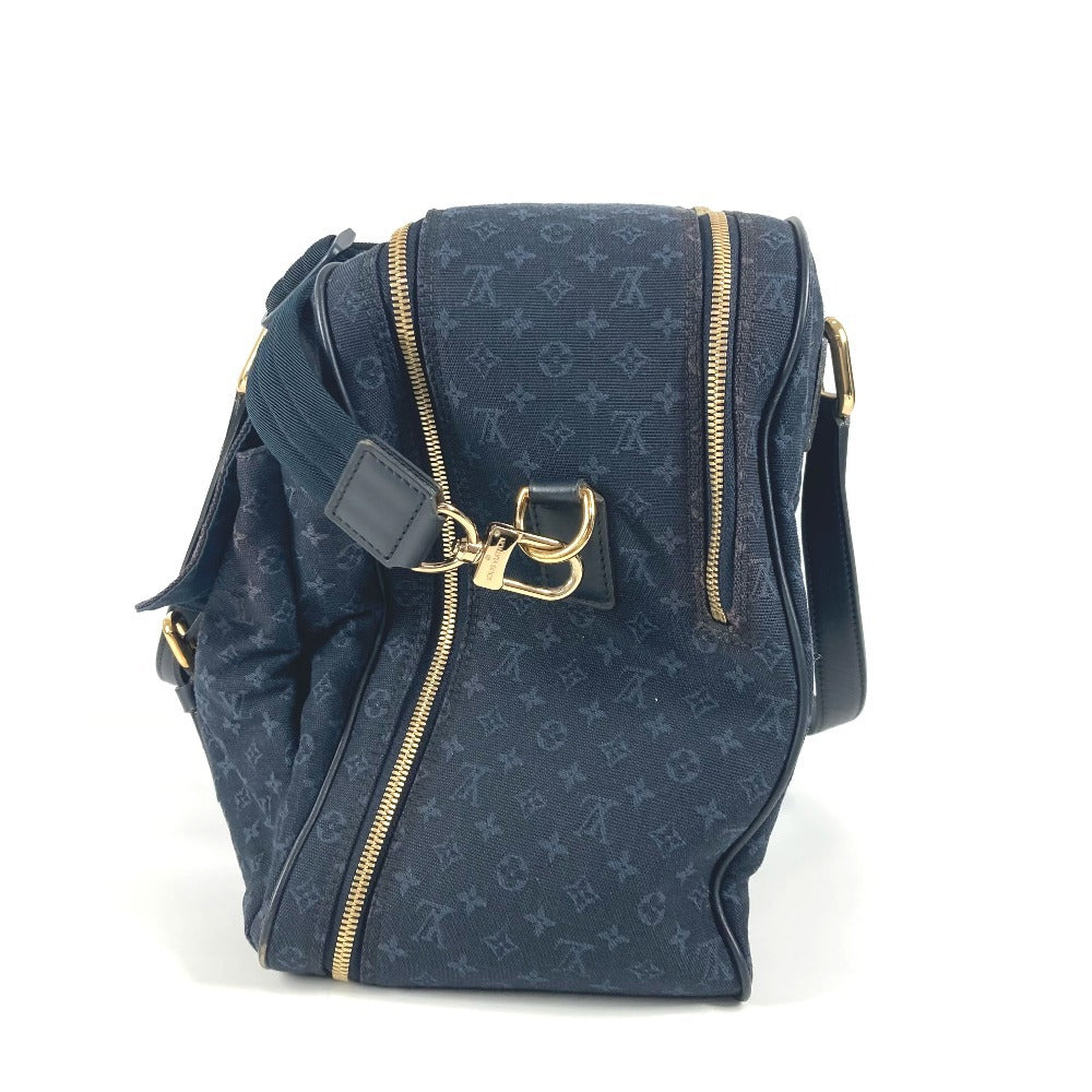 LOUIS VUITTON Boston Duffel bag Monogram mini canvas Navy Monogram mini Claudine Women