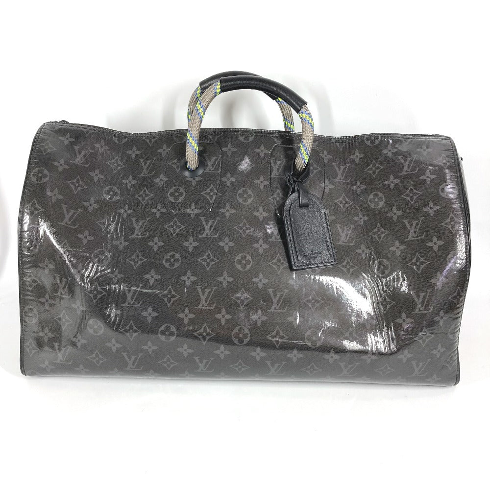 LOUIS VUITTON Boston Duffel bag , Monogram Eclipse Glaze black Monogram Eclipse Glaze Isetan Limited Keepall �Ebandouliere 50 unisex(Unisex)